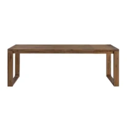 89" Rasmus Extendable Dining Table Chestnut - Boraam