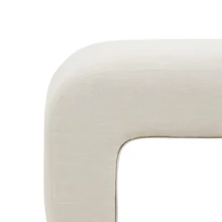 Lily 47" Contemporary Farmhouse Upholstered Bench-The Pop Maison 15 Lily 47" Contemporary Farmhouse Upholstered Bench-The Pop Maison -Baxton Studio Shop GUEST 1b74216f fd44 4f16 a3a2 6ebbf144425c