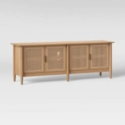 Wood & Cane Media Console - Hearth & Hand™ With Magnolia -Baxton Studio Shop GUEST 1c1dca7b 1736 48f4 8e86 9e4c0d154a61