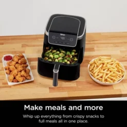 Ninja Air Fryer Pro 4-in-1 AF141: 5-Quart, 1750W, Dishwasher-Safe Parts, Gray, Metal & Plastic -Baxton Studio Shop GUEST 1c5205ed 518b 458d bfba 00d227f8663d