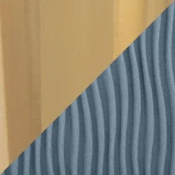 Tania Pleated Waves Accent Chair Light Blue/Gold - Lumisource -Baxton Studio Shop GUEST 1c552381 7902 4b21 9518 53b08bb8706b