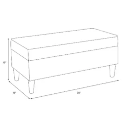 Jaxson Storage Bench - Skyline Furniture 12 Jaxson Storage Bench - Skyline Furniture -Baxton Studio Shop GUEST 1cf02002 ed49 400b b2d0 7a9b6f731151 1