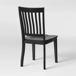 2pk Holden Slat Back Dining Chair Black - Threshold™ -Baxton Studio Shop GUEST 1d59010b d0c4 40eb 9730 4ab3c7657251
