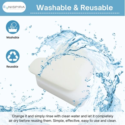 Nispira Foam & Felt Filter Replacement Kit Compatible With Shark CV100 CZ250 CZ500 CV100UKT CZ250UKT CZ500UKT Vacuum Cleaner, 3 Packs 4 Nispira Foam & Felt Filter Replacement Kit Compatible With Shark CV100 CZ250 CZ500 CV100UKT CZ250UKT CZ500UKT Vacuum Cleaner, 3 Packs - Image 4