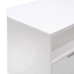 Cara Mid-Century Modern 3 Drawer Corner TV Stand For TVs Up To 58" - Saracina Home 24 Cara Mid-Century Modern 3 Drawer Corner TV Stand For TVs Up To 58" - Saracina Home -Baxton Studio Shop GUEST 1db165e7 1371 42c2 8c66 4783766233cd