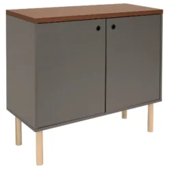 Sunnydaze Decor Sunnydaze Indoor Mid-Century Modern 2-Door Accent Buffet Cabinet With Shelves -Baxton Studio Shop GUEST 1e4e66fd 7b64 4e7f 929a be8130abab1d