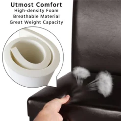 Yaheetech 4pcs High Back Padded Dining Chairs With Wood Legs For Home Restaurants -Baxton Studio Shop GUEST 1eb8ce12 d927 4842 b5ef dc8b43b07259