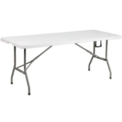 Emma And Oliver 6-Foot Bi-Fold Plastic Banquet And Event Folding Table With Handle 19 Emma And Oliver 6-Foot Bi-Fold Plastic Banquet And Event Folding Table With Handle -Baxton Studio Shop GUEST 1eb91e04 2859 40e8 86bb 069d41477fa4