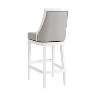 Ellie Bar Height Stool With Back - Alaterre Furniture 5 Ellie Bar Height Stool With Back - Alaterre Furniture - Image 5