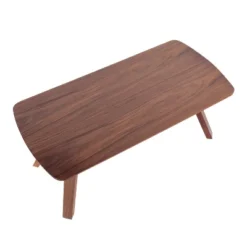 42" Folia Bench Wood/Walnut - LumiSource 9 42" Folia Bench Wood/Walnut - LumiSource -Baxton Studio Shop GUEST 1f20fc0e 15ce 4e7f b0f8 4330afea8580