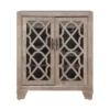 Highrise Wine Cabinet Light Brown - Treasure Trove Accents