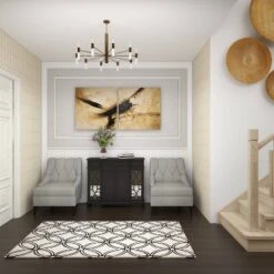 Glam Mirror And Wood Storage Cabinet Black - Olivia & May 32 Glam Mirror And Wood Storage Cabinet Black - Olivia & May -Baxton Studio Shop GUEST 2035585c f60f 416d 8584 8cf798db3c09