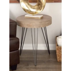 Modern Accent Table Brown - Olivia & May -Baxton Studio Shop GUEST 204e0314 aecc 4d36 8faf f539b39fa90a