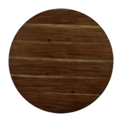 5pc Hedgecrow Padded Seat Round Dining Table Set Dark Brown - HOMES: Inside + Out -Baxton Studio Shop GUEST 204f8e9e 3b16 4bac af0d 856c6cea46fc