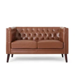 Holasek Contemporary Upholstered Tufted Loveseat - Christopher Knight Home 18 Holasek Contemporary Upholstered Tufted Loveseat - Christopher Knight Home -Baxton Studio Shop GUEST 20838796 6838 4351 972e c2e36dda535d