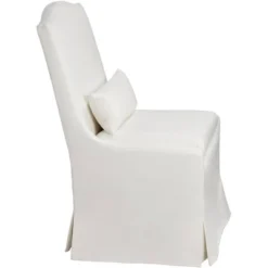 55 Downing Street Juliete Peyton Pearl Slipcover Dining Chair -Baxton Studio Shop GUEST 20b138a4 a8b4 4b59 a3b8 f6923df47d6f