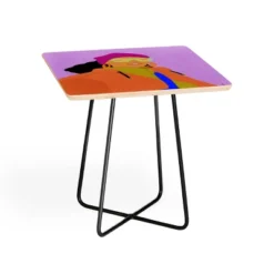 EELISE_NDRI K Thanks Square Side Table - Deny Designs -Baxton Studio Shop GUEST 214846c6 695b 4165 b936 994141d07315