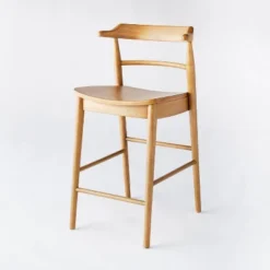Kaysville Curved Back Wood Counter Height Barstool - Threshold™ Designed With Studio McGee 16 Kaysville Curved Back Wood Counter Height Barstool - Threshold™ Designed With Studio McGee -Baxton Studio Shop GUEST 2155e535 1936 45f3 b994 efad299aa5d4