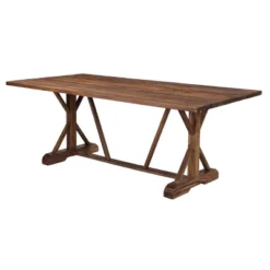 Brownstone Reserve Dining Table Brown- Treasure Trove