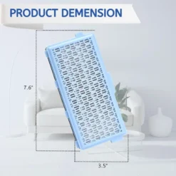 Nispira SF-HA50 SF-AA50 HEPA AirClean Vacuum Filter Replacement For Miele Bagged Canister Cleaner Compact C2/ C1 C2/ C3, S4 S5 S6 S8 S8000, 9 Packs