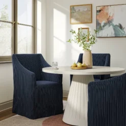 Replacement Slipcover Only For Sloped Arm Dining Chair - Threshold™ 33 Replacement Slipcover Only For Sloped Arm Dining Chair - Threshold™ -Baxton Studio Shop GUEST 238c1463 b701 4946 991f 50221b8c3a68