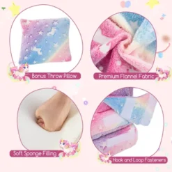 Infans Kids Folding Sofa Bed Floor Mattress With Throw Pillow & Machine Washable Cover -Baxton Studio Shop GUEST 238cf99b 67ff 4da2 a77f 845202644acf