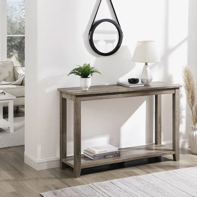 Classic Wood Console Table - Saracina Home 1 Classic Wood Console Table - Saracina Home