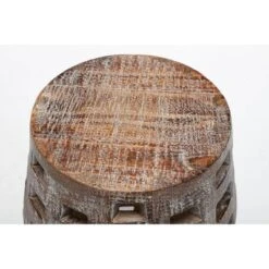 18" Hampton Side Table Weathered - Boraam -Baxton Studio Shop GUEST 2398811f e72f 466f b515 6ab7d550ac9b