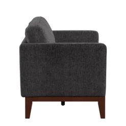 Clyde Linen Upholstered Sofa Charcoal Gray - Inspire Q -Baxton Studio Shop GUEST 23e2ef4e f37e 4dbc 9fe7 3aadcb57c38d