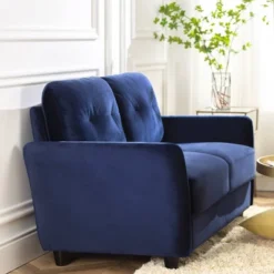 62" Ricardo Loveseat Sofa - Zinus -Baxton Studio Shop GUEST 23eea2ec 93e6 4650 86ff 1a0b4e20c1bb