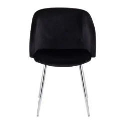 Set Of 2 Fran Dining Chairs Velvet/Metal - LumiSource -Baxton Studio Shop GUEST 241facef 53e4 4217 b982 83b969ae81eb