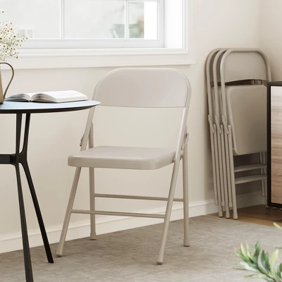 Whizmax 2-Pack Folding Chairs, 350lb Capacity Metal Frame, Portable Black Foldable Chairs For Indoor/Outdoor, Dining/Living Room & Office 1 Whizmax 2-Pack Folding Chairs, 350lb Capacity Metal Frame, Portable Black Foldable Chairs For Indoor/Outdoor, Dining/Living Room & Office