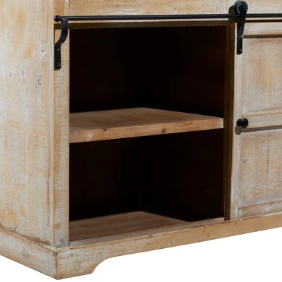 Farmhouse 5 Drawer Cabinet Brown - Olivia & May 13 Farmhouse 5 Drawer Cabinet Brown - Olivia & May - Image 13