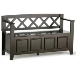 48" Halifax Entryway Storage Bench - WyndenHall 27 48" Halifax Entryway Storage Bench - WyndenHall -Baxton Studio Shop GUEST 24c9ac5a fa92 4889 b756 842b29d2c9f0
