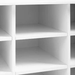 Anderson Shoe Storage Hall Tree White - Crosley -Baxton Studio Shop GUEST 24e32c42 acc7 42c5 8a90 98bcca85744f