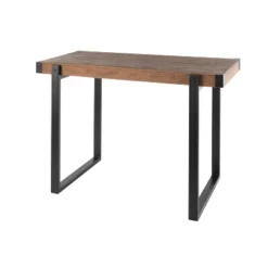 Odessa Industrial Counter Height Dining Table Black/Brown - LumiSource -Baxton Studio Shop GUEST 24fe51ad 95ab 4c21 8fd1 10aadcefa142