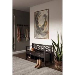 48" Lancaster Solid Wood Entryway Storage Bench With Drawers And Cubbies Espresso Brown - WyndenHall 11 48" Lancaster Solid Wood Entryway Storage Bench With Drawers And Cubbies Espresso Brown - WyndenHall -Baxton Studio Shop GUEST 25d9303d 278c 49e9 98ba e5878ece9eb8