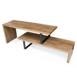 Constance 180° Rotation And Wide Extension Length From 55" To 107" TV Stand For TVs Up To 88"-The Pop Maison -Baxton Studio Shop GUEST 25f492f5 3e10 4bcb abea 3023eefc81c6