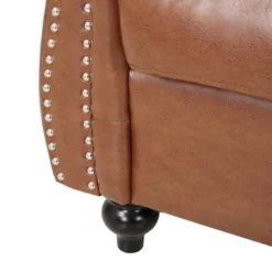 Silverdale Traditional Chesterfield Loveseat Cognac Brown/Dark Brown - Christopher Knight Home 7 Silverdale Traditional Chesterfield Loveseat Cognac Brown/Dark Brown - Christopher Knight Home -Baxton Studio Shop GUEST 26427e7f 15e2 4b3a 9977 c7097fbc8477