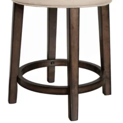 Krauss Backless Counter Height Barstool - Linen - Hillsdale Furniture -Baxton Studio Shop GUEST 26d805ef 42b3 452a a582 22f475f2b762