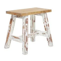 Rustic Wood Bench Brown - Olivia & May -Baxton Studio Shop GUEST 27452a4c c696 406e 8128 1995b5ff0f42