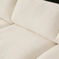 Cloud Couch Modular Sectional Sofa,100.5" V Shaped Couch, Convertible Wide Seater, 5 Seater For Living Room Set,Covers Washable&Replaceable -Baxton Studio Shop GUEST 27876c75 b3c3 4e91 b699 3f0717a104c4