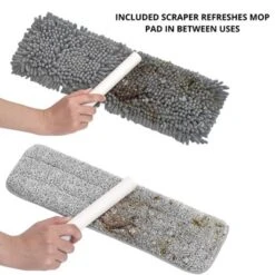 True & Tidy Sweep-180 Heavy Duty Wet And Dry Sweeper Mop -Baxton Studio Shop GUEST 28c6b158 ffe9 4278 b187 58926e0295e1