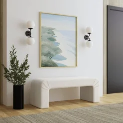 HomePop Arch Channel Bench -Baxton Studio Shop GUEST 297f7fb6 f810 4961 bf09 63f0eb6ed016