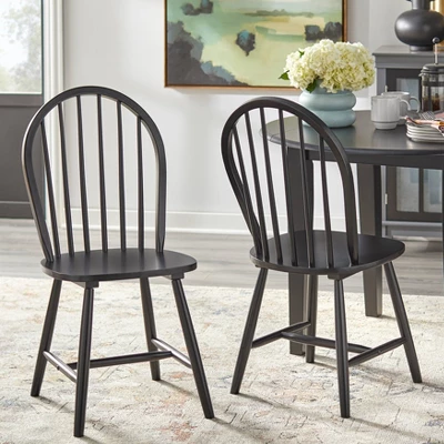 5pc Chadwick Drop Leaf Dining Set With 4 Windsor Chairs - Buylateral 4 5pc Chadwick Drop Leaf Dining Set With 4 Windsor Chairs - Buylateral - Image 4