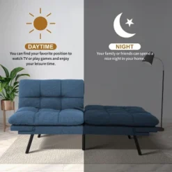 Vipbear 71" Foldable Sofa Bed, Memory Foam Sleeper Sofa, Modern Folding Small Recliner For Living Room, Office, Apartment 12 Vipbear 71" Foldable Sofa Bed, Memory Foam Sleeper Sofa, Modern Folding Small Recliner For Living Room, Office, Apartment -Baxton Studio Shop GUEST 2a023391 2d88 4a34 9812 747dba11b6fb