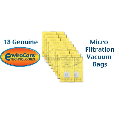 Kenmore Canister Type C Or Q 50555, 50558, 50557 And Panasonic Type C-5 Micro Filtration Vacuum Cleaner Dust Bags 18 Pack 2 Kenmore Canister Type C Or Q 50555, 50558, 50557 And Panasonic Type C-5 Micro Filtration Vacuum Cleaner Dust Bags 18 Pack - Image 2