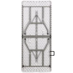 Emma And Oliver 6-Foot Bi-Fold Plastic Banquet And Event Folding Table With Handle 15 Emma And Oliver 6-Foot Bi-Fold Plastic Banquet And Event Folding Table With Handle -Baxton Studio Shop GUEST 2ade32f0 b775 4e8b a71d a91232144cac