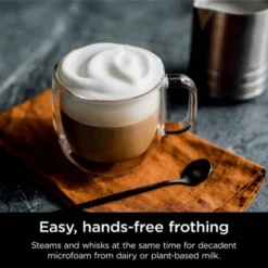 Ninja Luxe Café Premier Series 3-in-1 Espresso, Coffee And Cold Brew Machine ES601: Barista System, Frother, Stainless Steel -Baxton Studio Shop GUEST 2b0f947b 6aa2 4185 8b49 fc819217d4aa