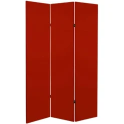 6" Double Sided Canvas Room Divider - Oriental Furniture -Baxton Studio Shop GUEST 2b11aaf9 5885 4d2f 809b c02c4335c564